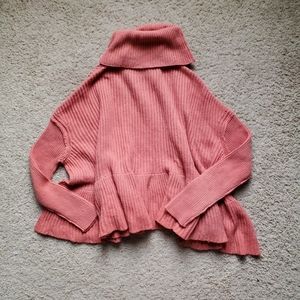 Free People Layer Cake Rusty Rose Sweater